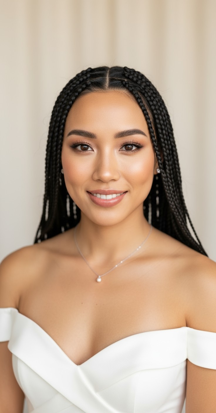 After Goddess Knotless Braids